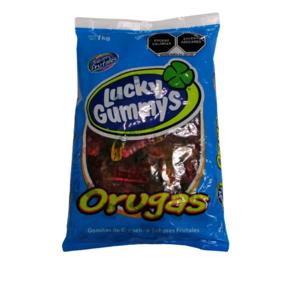GOMA LUCKY ORUGAS 8KG
