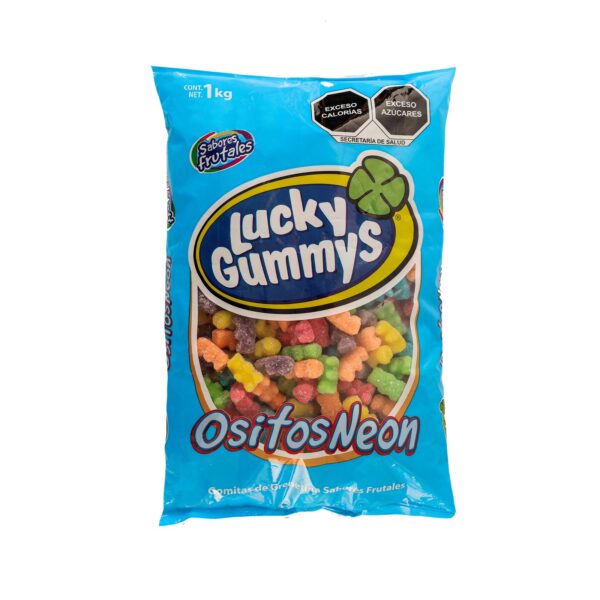 GOMA LUCKY OSO NEON 8KG